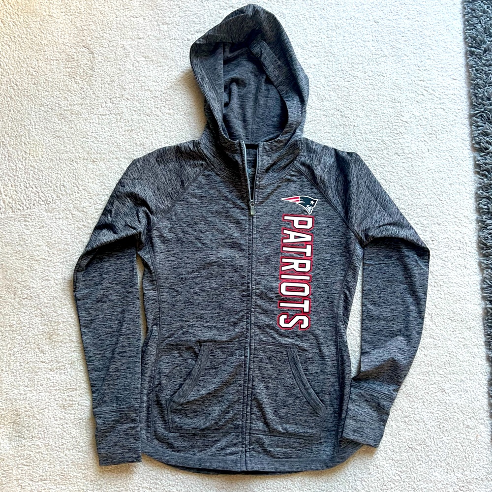 Grey Patriots Jacket Size Small